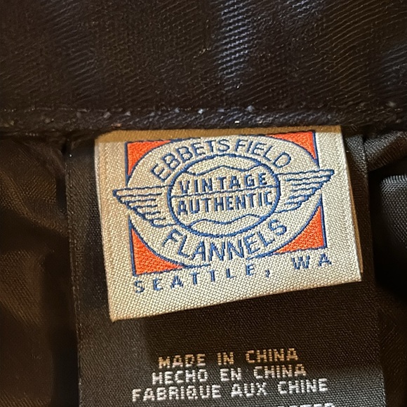 Men’s ebbets field flannels groundskeeper jacket Chicago whales size small - Picture 8 of 11